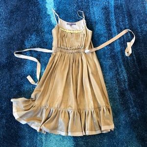HaleBob gold dress